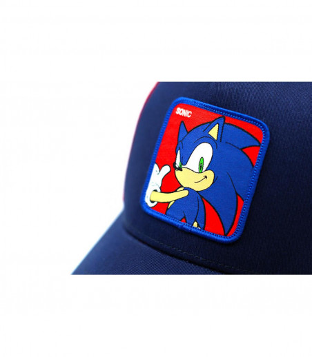 trucker Sonic blau rot